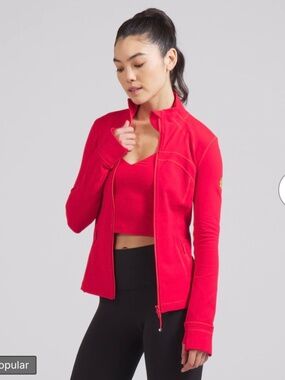NWT Lululemon NHL BLACKHAWKS Women's Define Jacket *Luon™ - True Red Size 6